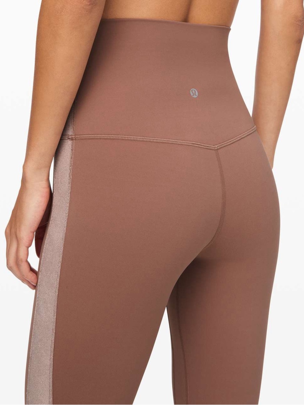 Lululemon Align Super High Waist Velvet Leggings in Spanish Oak Size 6 - Picture 3 of 8